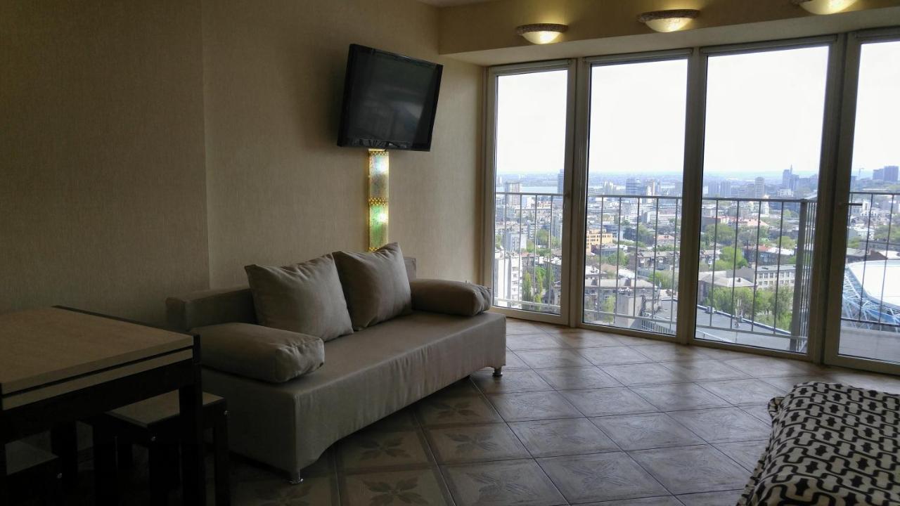 Apartment Near Dnipro Arena Dış mekan fotoğraf